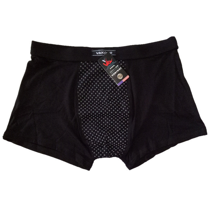 Men's Underwear with Negative Ion Far Infrared Magnet