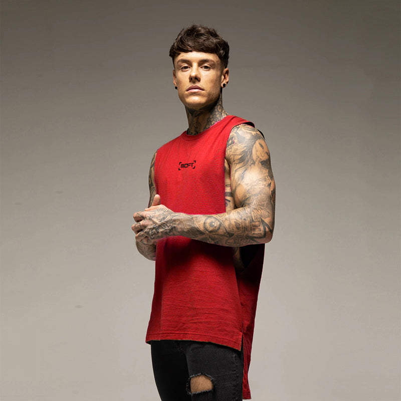 Cotton Hip Hop Bodybuilding Tank Tops for Men