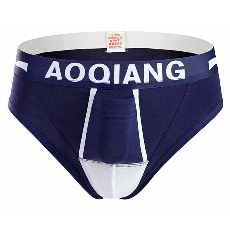 Men's Cotton Triangle Underwear with 32 Styles