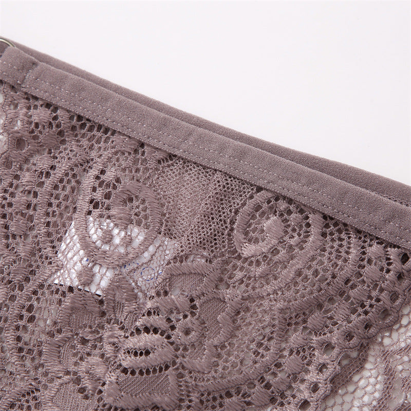 Lace Women's Underwear with Adjustable Waistband