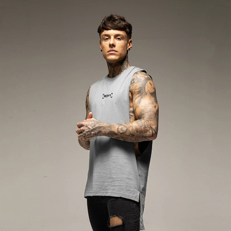 Cotton Hip Hop Bodybuilding Tank Tops for Men
