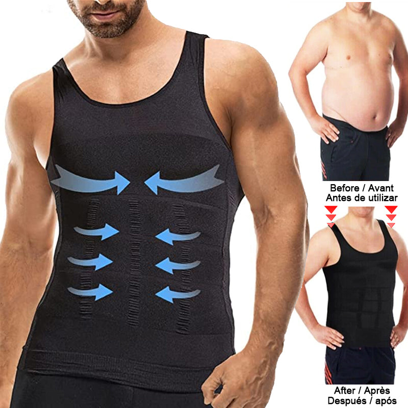 Men's Summer Fitness Racerback Tank Top Bodysuit
