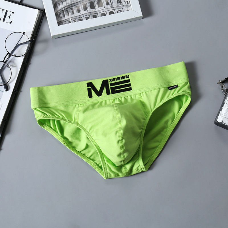 Trendy 3D Embossed Pure Cotton Men's Underwear