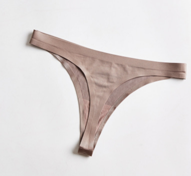 Women's Sexy Transparent Low Waist Thong Underwear