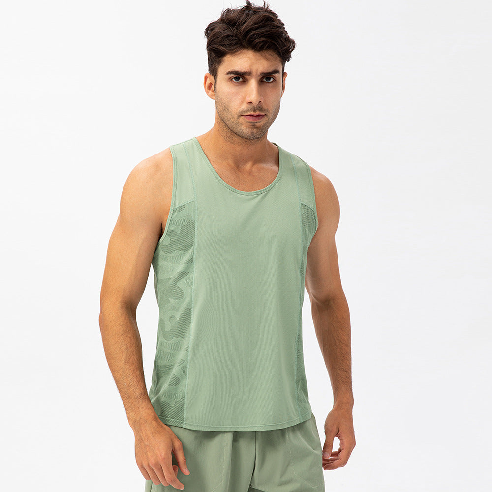 Men's Breathable Loose Tank Top for Outdoor Training