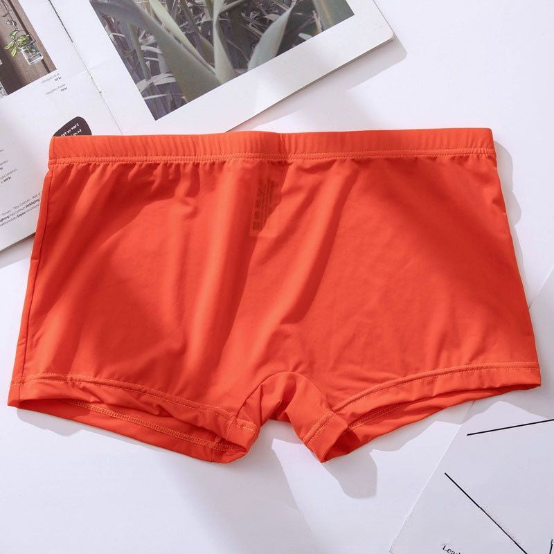 Men's Ice Silk Boxer Underwear - Breathable & Ultra-thin