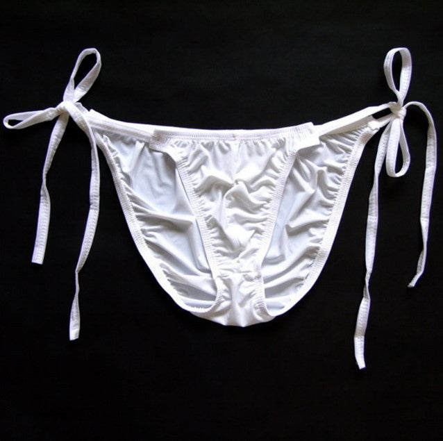 Men's Sexy Thong Underwear with Crotch Design