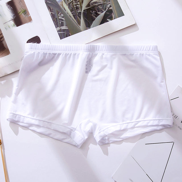 Men's Ice Silk Boxer Underwear - Breathable & Ultra-thin