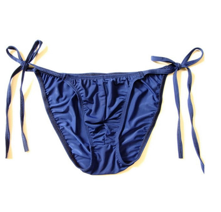Men's Sexy Thong Underwear with Crotch Design