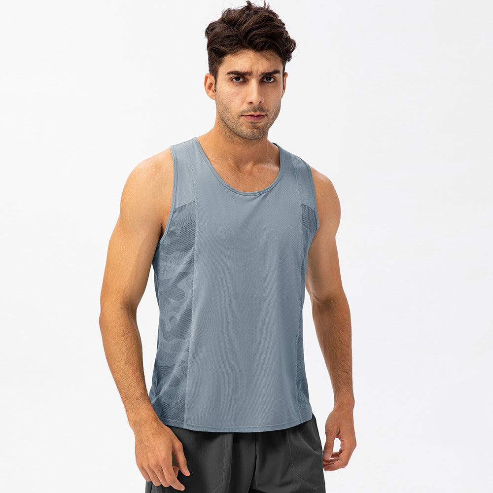 Men's Breathable Loose Tank Top for Outdoor Training