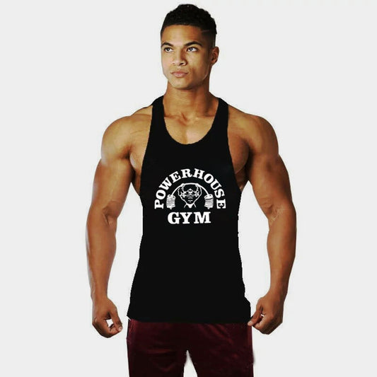 Men's Large Breathable Loose Running Tank Top