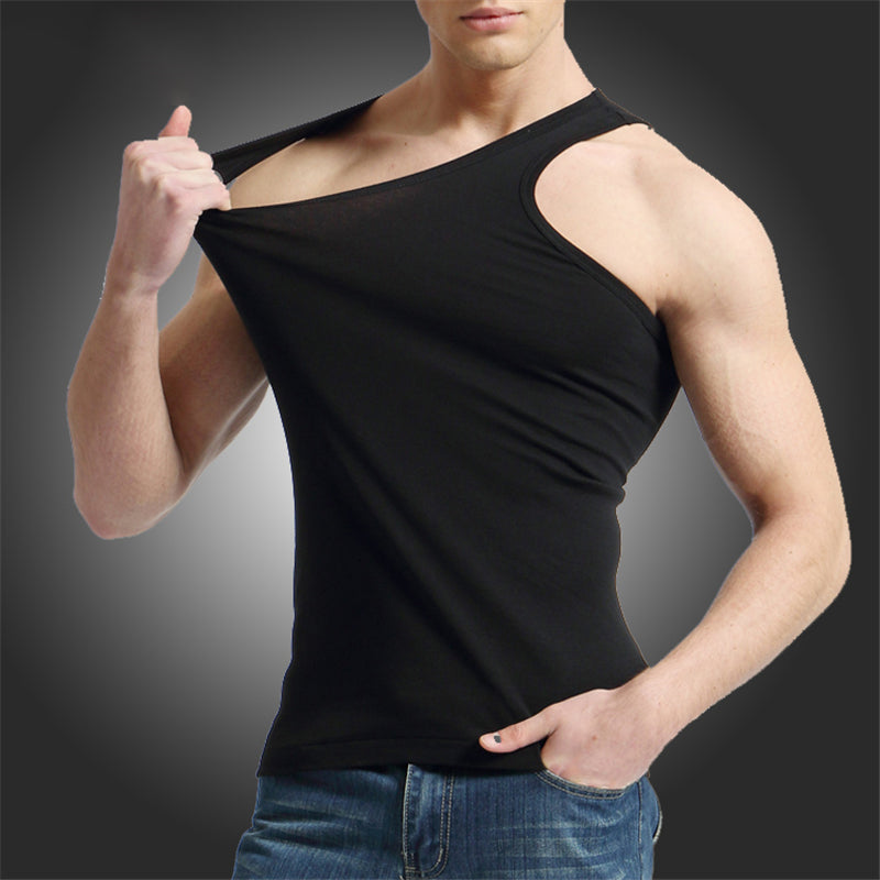High-Quality Men's Cotton Slim Fit Tank Top