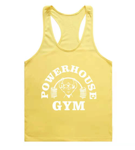 Men's Large Breathable Loose Running Tank Top