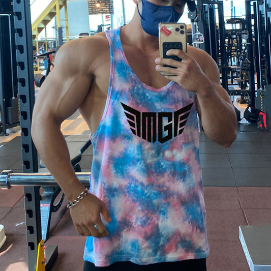 Men's Camouflage Quick Dry Fitness Tank Top Vest